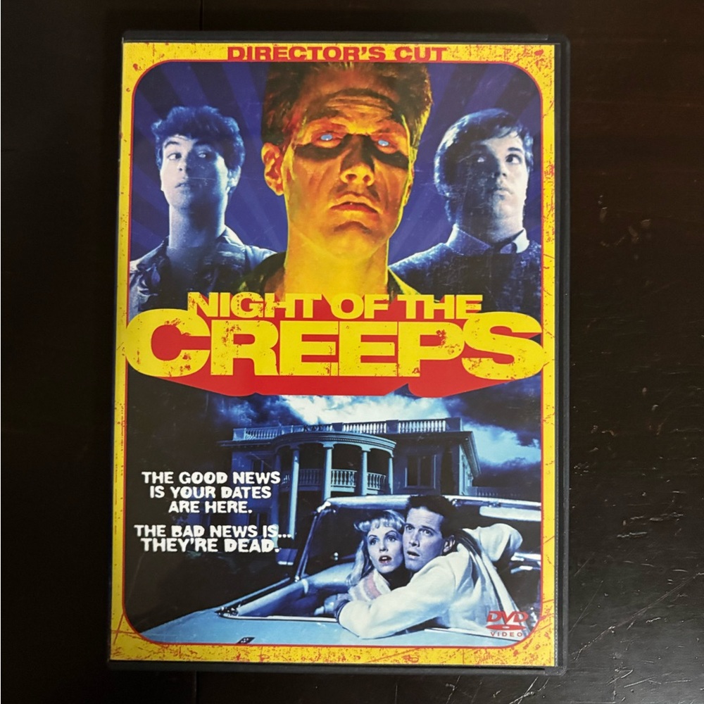 Night of the Creeps Director's Cut DVD 15$ or bundle 3 items for 25$